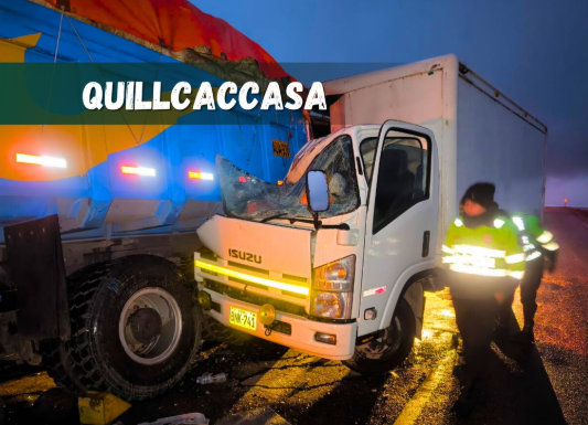 GRAVE ACCIDENTE EN LA INTEROCEÁNICA DEJA DOS HERIDOS, UNO DE ELLOS CON AMPUTACIÓN DE BRAZO